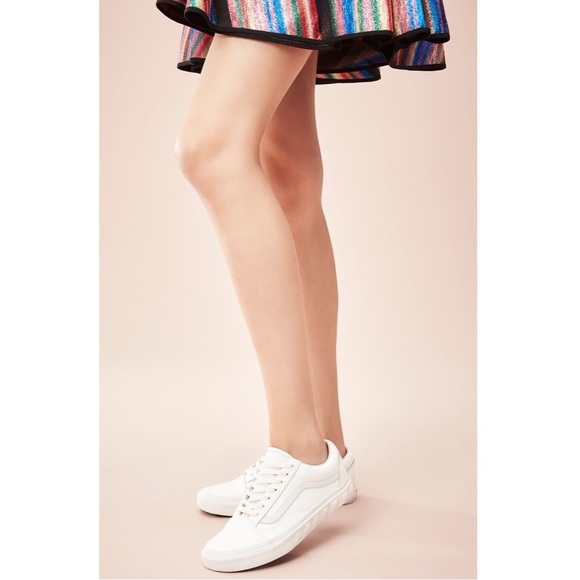 #SOLD#Vans Old Skool Studs Sidewall Blanc de Blanc - Picture 8 of 8